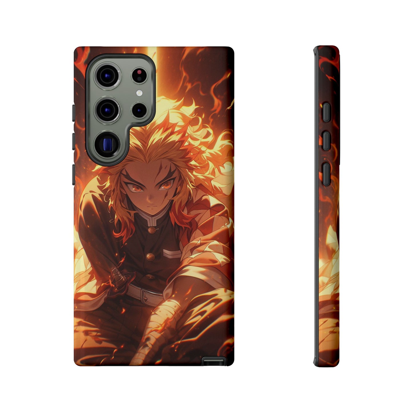 Demon Slayer Rengoku Heavy Duty Phone Case #104