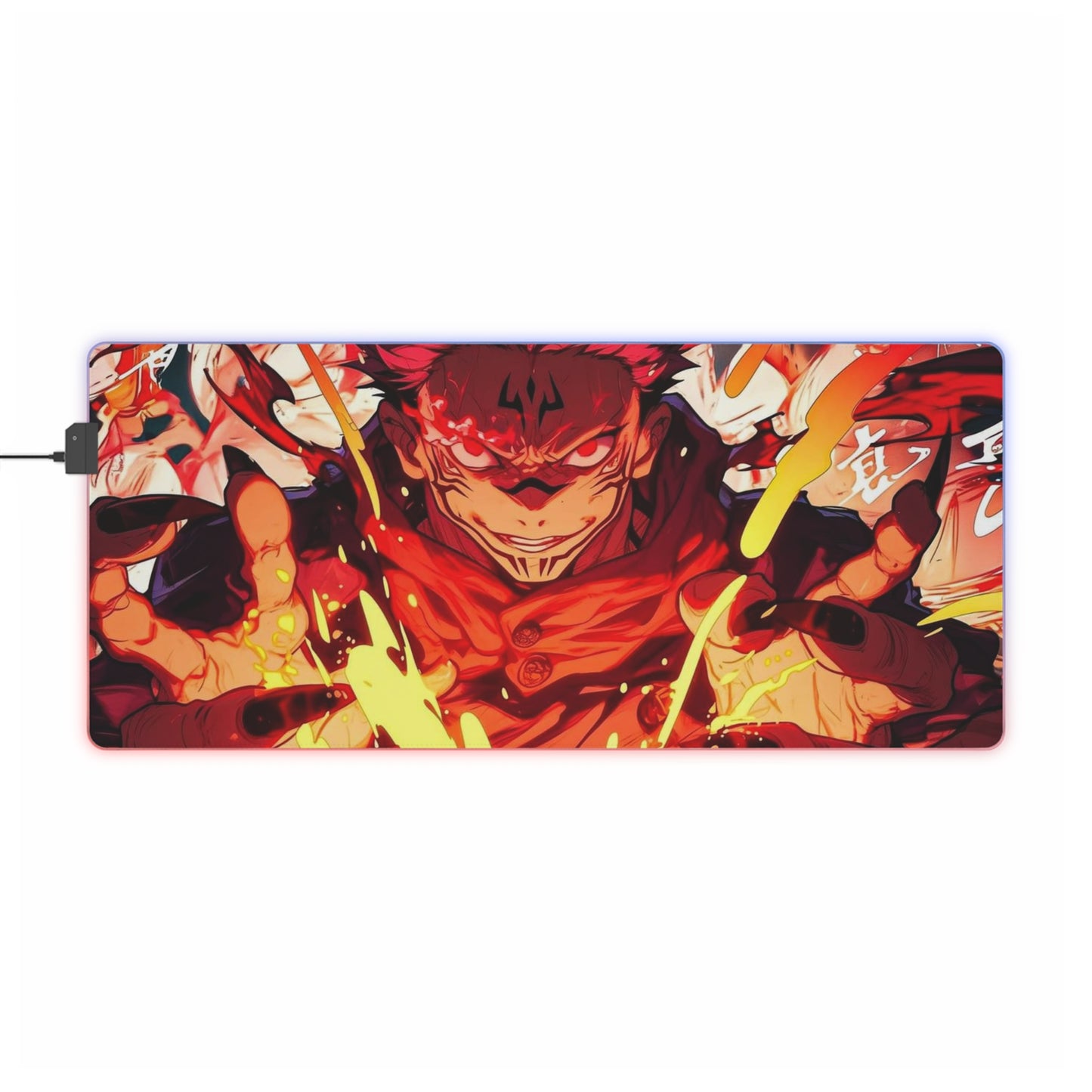 Jujutsu Kaisen Sukuna LED Gaming PC Mat #107