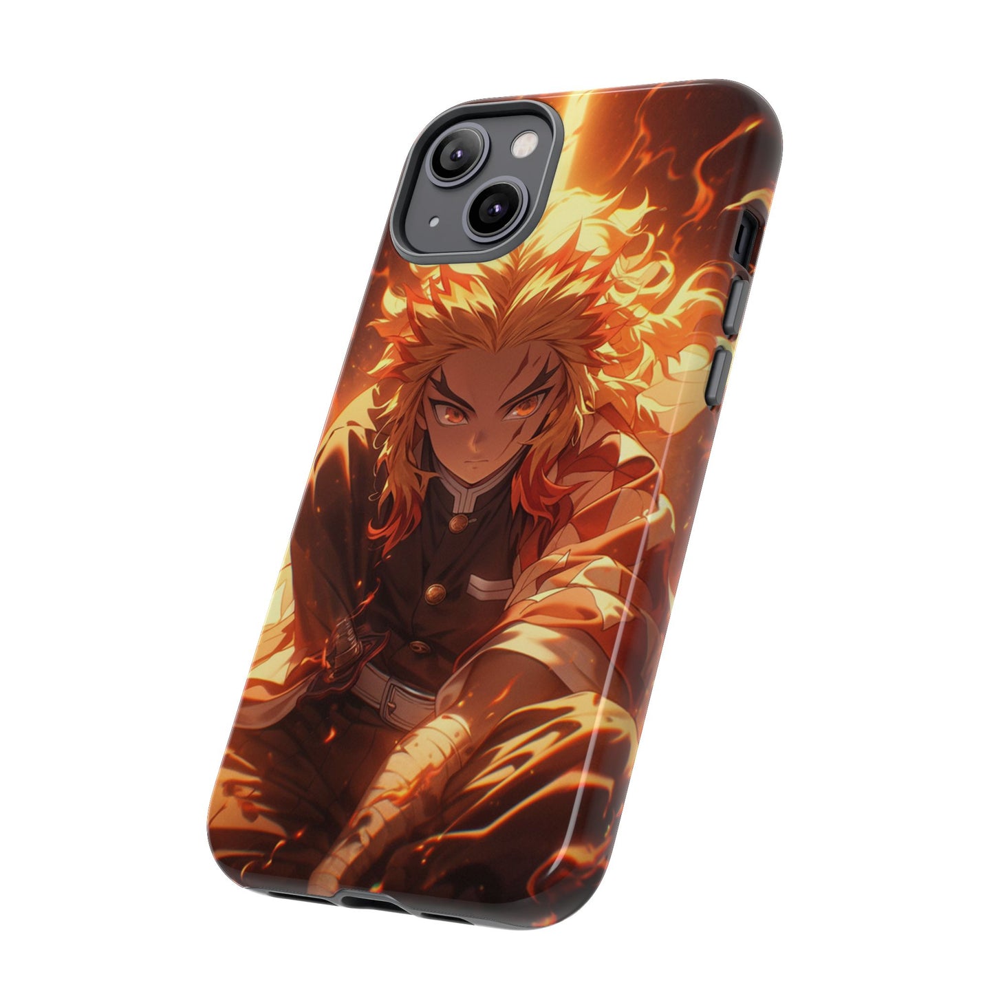 Demon Slayer Rengoku Heavy Duty Phone Case #104